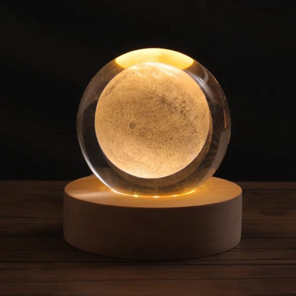 3d Crystal Ball Night Lights